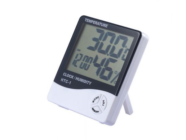 Digital humidity and temperature monitor