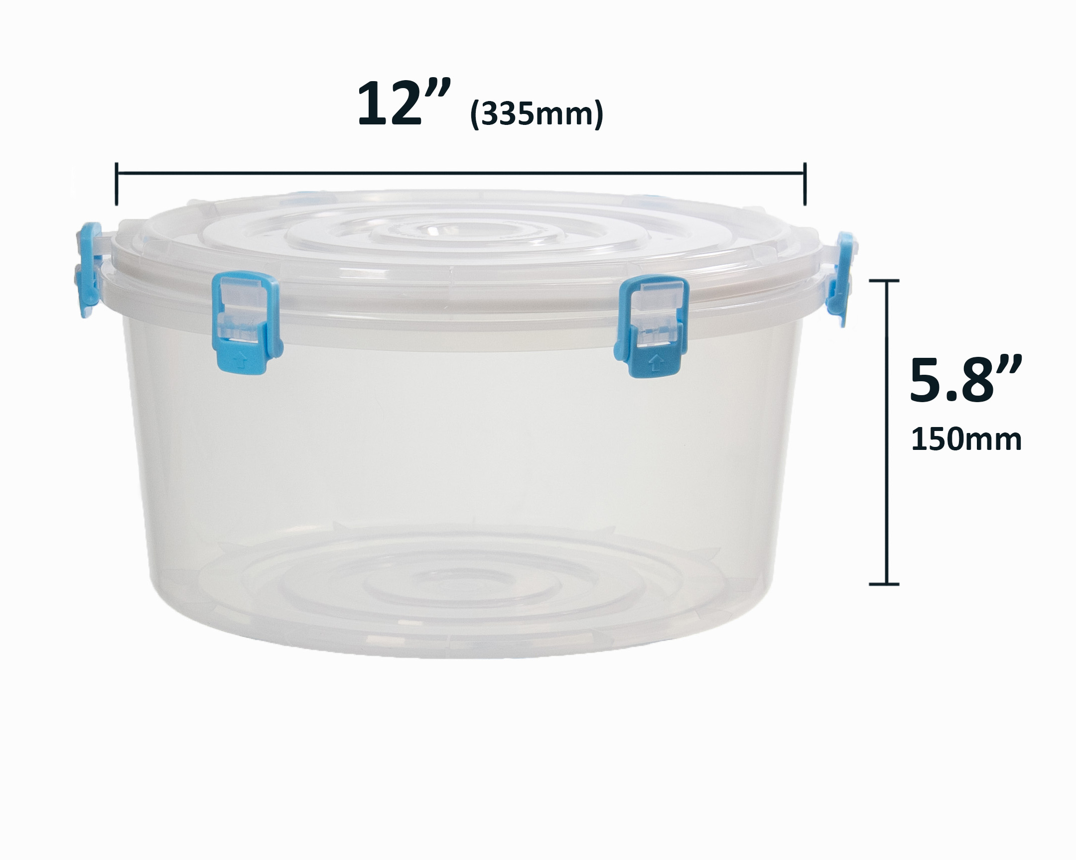 Large filament spool container